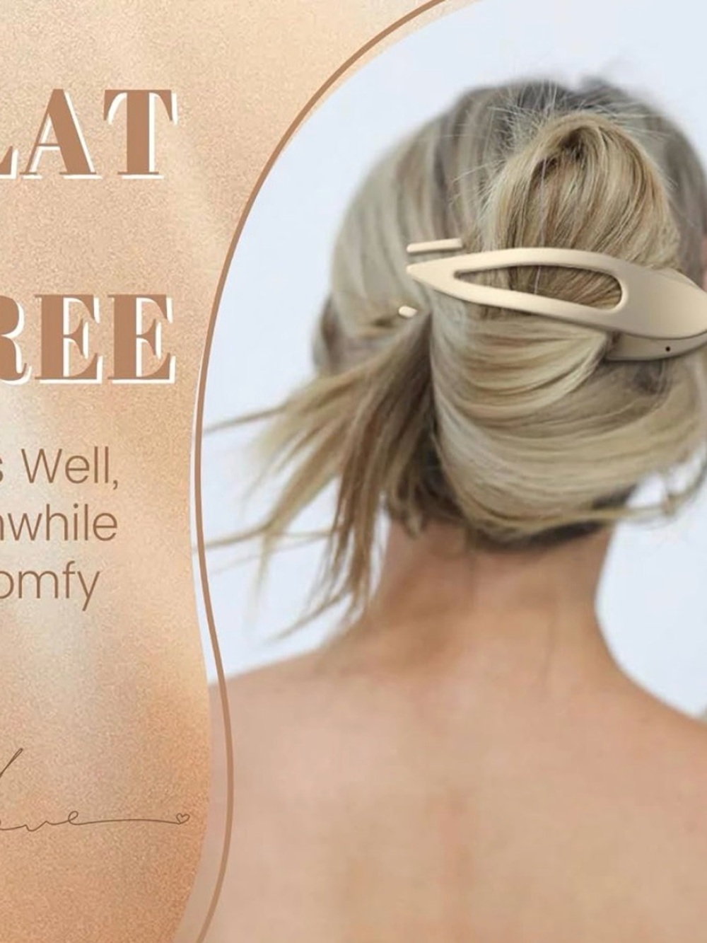 Neutral Tone Hair Clips Set - 8 Pack box 2 NWT - Picture 4 of 7